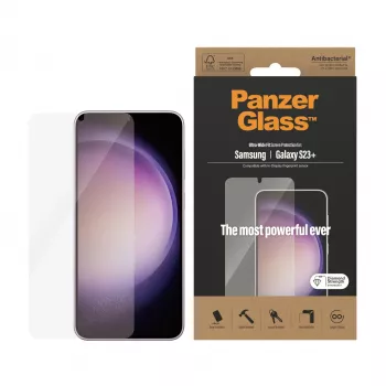 Ekraanikaitse PanzerGlass Samsung Galaxy S23 Plus Ultra-Wide Fit kriimustus- ja löögikindel