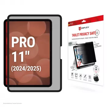 Displex TABLET PRIVACY SAFE eemaldatav kahesuunaline privaatsusfilter iPad Pro 11'' (2025/2024) jaoks