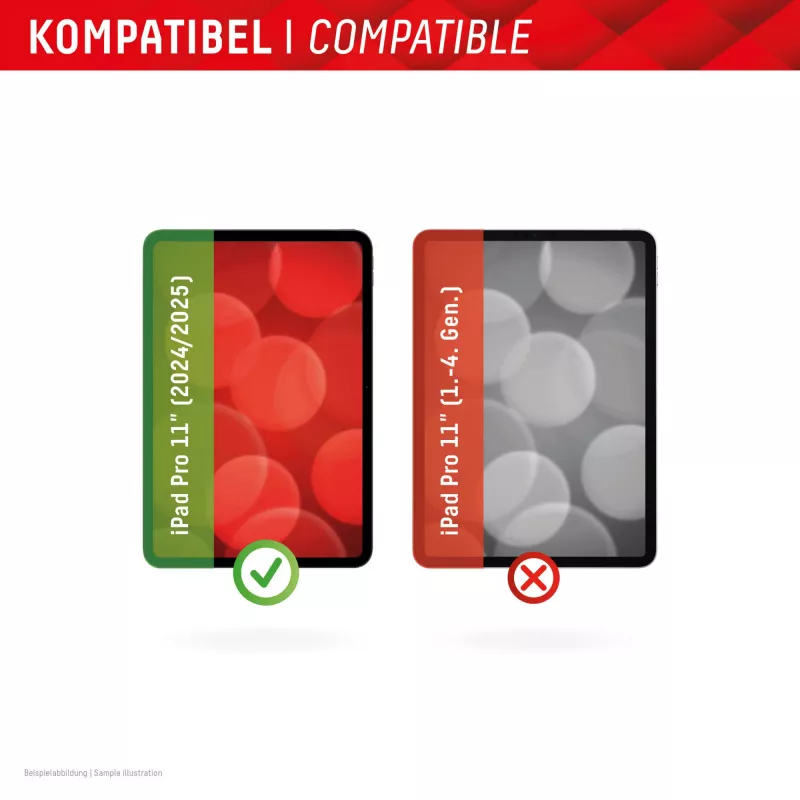 Displex TABLET PRIVACY SAFE eemaldatav kahesuunaline privaatsusfilter iPad Pro 11'' (2025/2024) jaoks