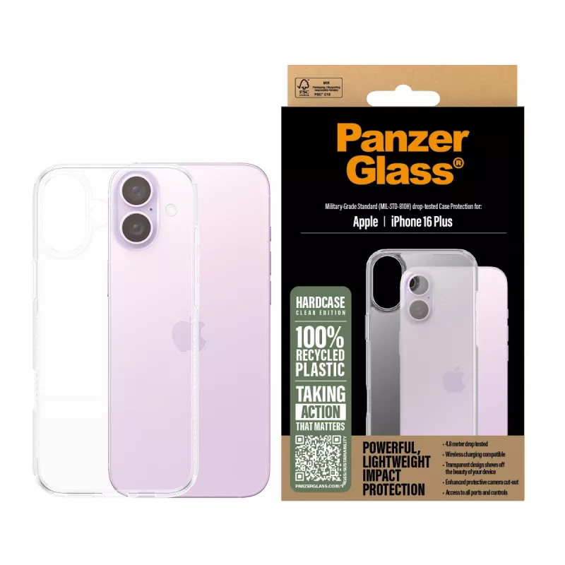 Cover PanzerGlass HardCase Läbipaistev iPhone '24 6.7 tolli