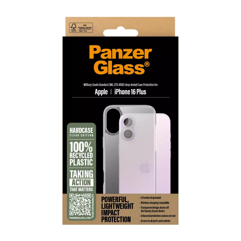 Cover PanzerGlass HardCase Läbipaistev iPhone '24 6.7 tolli