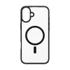 PanzerGlass ® HardCase läbipaistev musta MagSafe’i ja raamiga iPhone 16 Plus