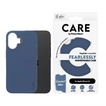 Cover PanzerGlass CARE by moodne ümbris Blue w. MagSafe iPhone 16