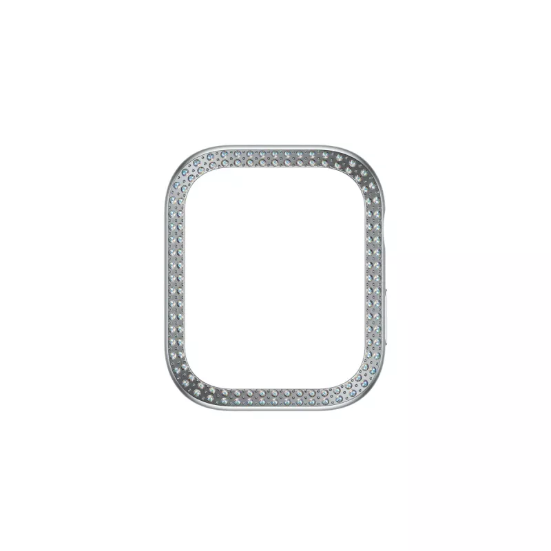 PanzerGlass SAFE. by ® Bling Bumper Silver Apple Watch Series 10 46mm läbipaistev