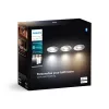 Süvistatav valgusti Philips Hue Valge Ambiance Adore 3x350 lm, hämardatav, häälestatav valge