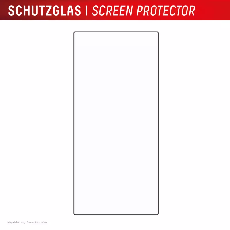 Displex Premium Anti-Reflex ekraanikaitse (peegeldusvastane täiskate, 10H) Samsung Galaxy S24 Ultra jaoks, Eco paigaldusraam, täiskate