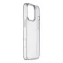 Cellularline Clear Strong - iPhone 16 Pro kõva ümbris kummist äärtega