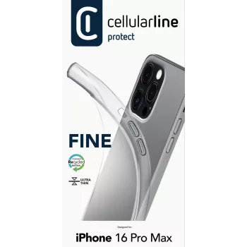 Katte Cellularline FINECIPH16PRMT iPhone 16 Pro Maxile, läbipaistev