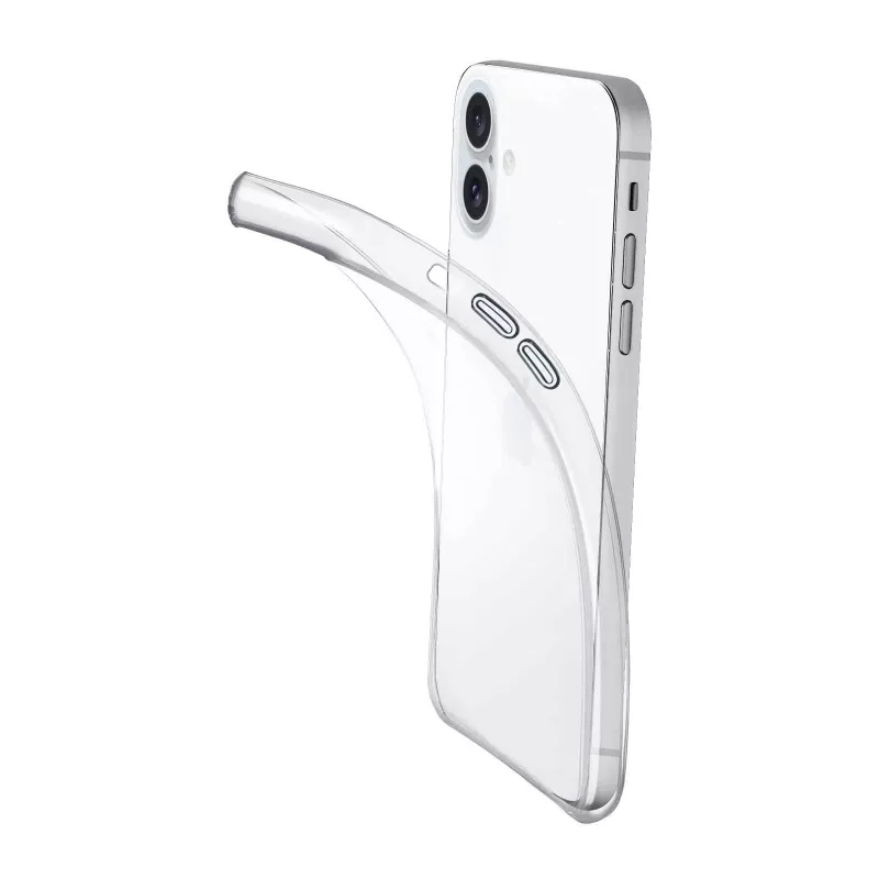 Ümbris Cellularline FINECIPH16T läbipaistev iPhone 16-le 15,5 cm