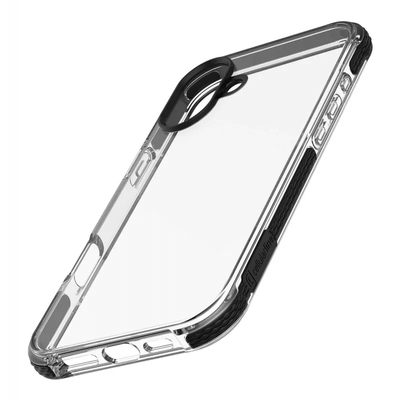 Ümbris Cellularline TETRACIPH16T iPhone 16 jaoks 15,5 cm must