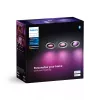 Philips Hue Valge and colour ambience 3-pakend Centura süvistatav prožektor
