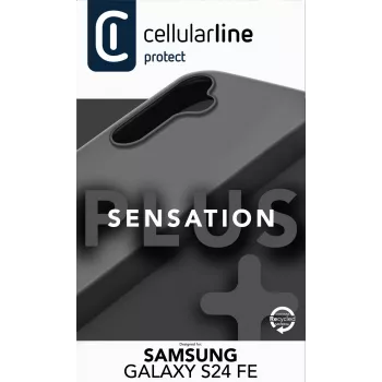 Cellularline Sensation ümbris Samsung S24 FE must