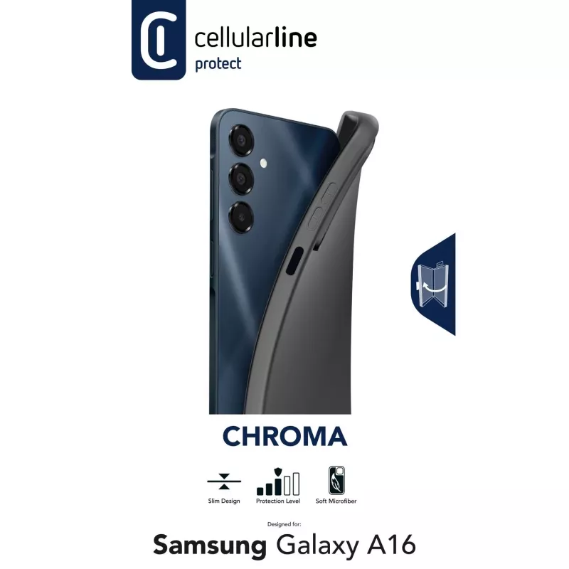 Cellularline Chroma - Galaxy A16 värviline pehme kummist ümbris