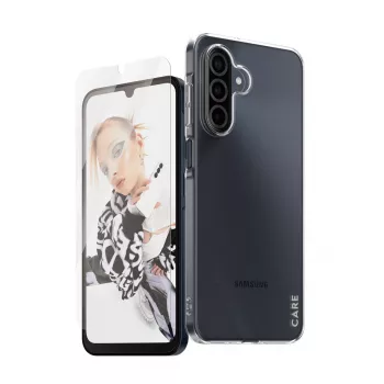 PanzerGlass CARE™ by ® 2-in-1 komplekt Samsung Galaxy A26 5G, Samsung, Samsung - Galaxy A26 5G, Kuiv paigaldus, Kriimustuskindel, Löögikindel, Läbipaistev, 1 tk