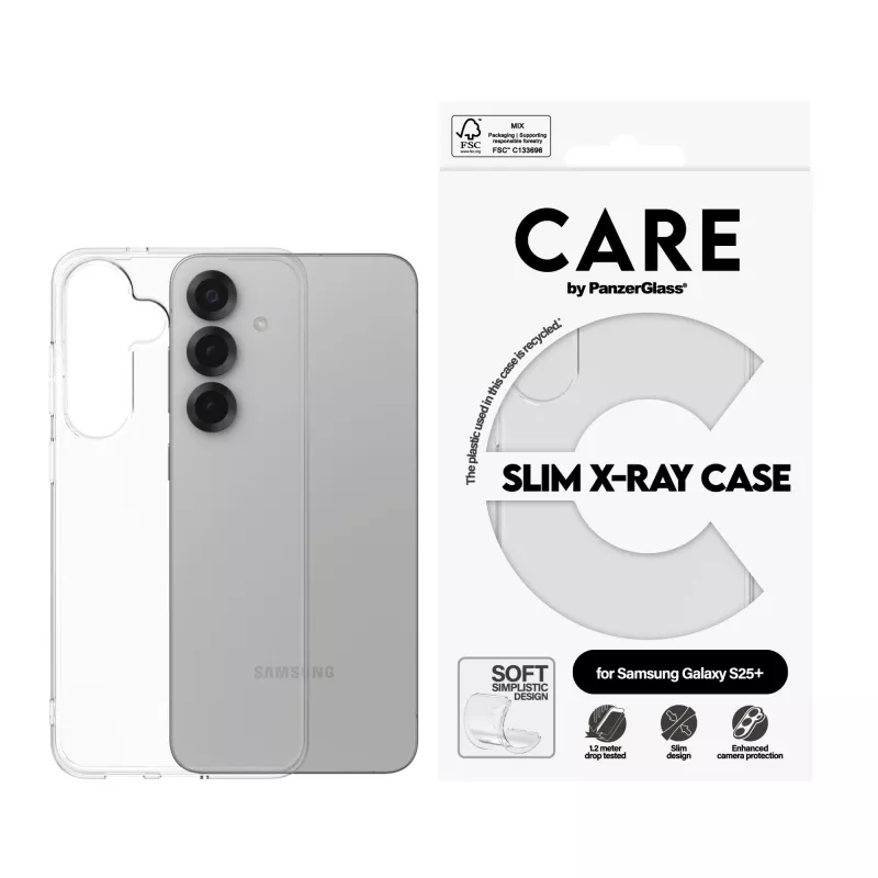 Cover PanzerGlass Samsung Galaxy S25+ Transparent X-Ray Soft