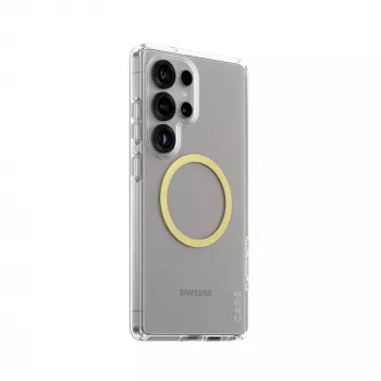 PanzerGlass CARE™ by ® Urban Combat Case Transparent w. Chardonnay Qi Compatible Samsung Galaxy S25 Ultra