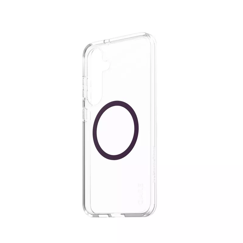 PanzerGlass CARE Urban Combat läbipaistev kaitseümbris Plum Purple Qi Samsung Galaxy S25+