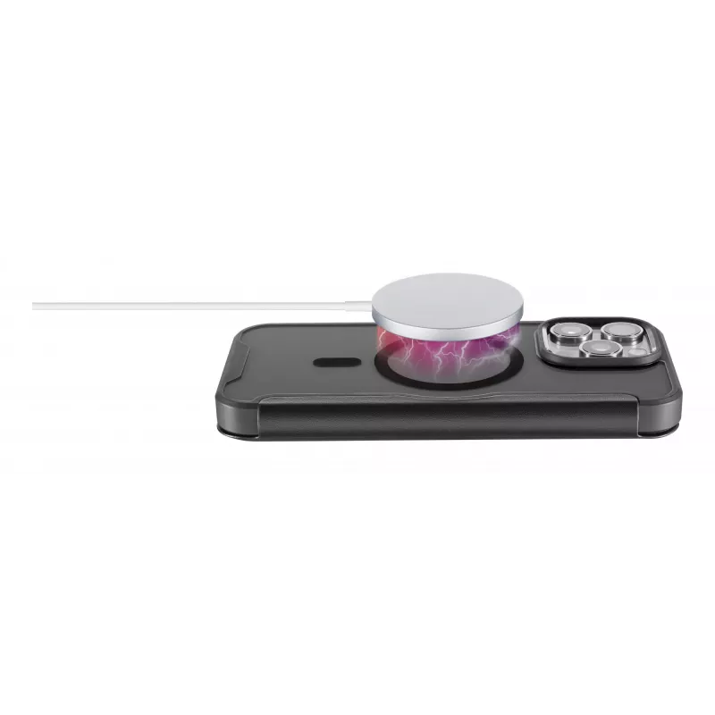 Cellularline Daily Mag - iPhone 16 Pro Max kaantevutlar poolläbipaistva kõva tagaküljega, ühildub Magsafe® ökosüsteemiga