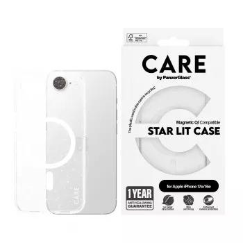 Cover PanzerGlass CARE by ® Flagship Case Urban Combat Star Lit Valge Qi-ühilduv iPhone 16e