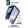 Cellularline Book Agenda - Galaxy S25 Ultra nahkefektiga raamatustiilis ümbris magnetilise sulguriga
