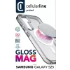 Cellularline Gloss Mag - Galaxy S25 magnetiline ümbris laadimiseks ja MagSafe laadija külge kinnitamiseks
