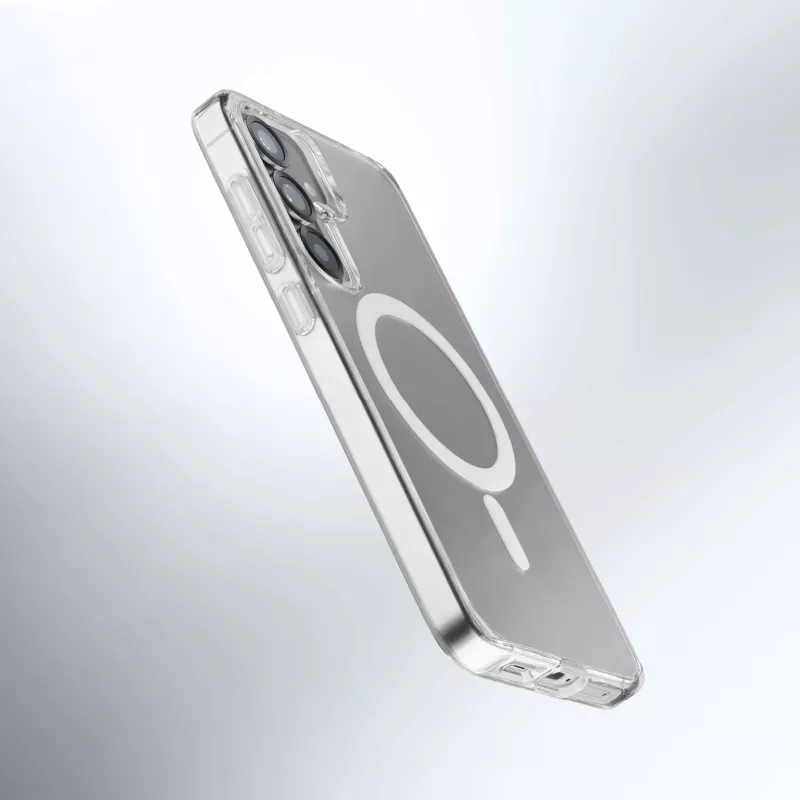 Cellularline Gloss Mag - Galaxy S25 magnetiline ümbris laadimiseks ja MagSafe laadija külge kinnitamiseks