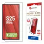 Displex Premium ekraanikaitseklaas (täiskattega, 10H) Samsung Galaxy S25 Ultra jaoks, Eco paigaldusraam, täiskate