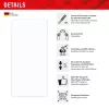 Displex Smart Glass (9H) Samsung Galaxy S25 Ultra jaoks, paigalduskleebis, purunematu