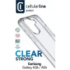 Cellularline Clear Protect – Galaxy A36/A56 kõva ümbris kummist servadega