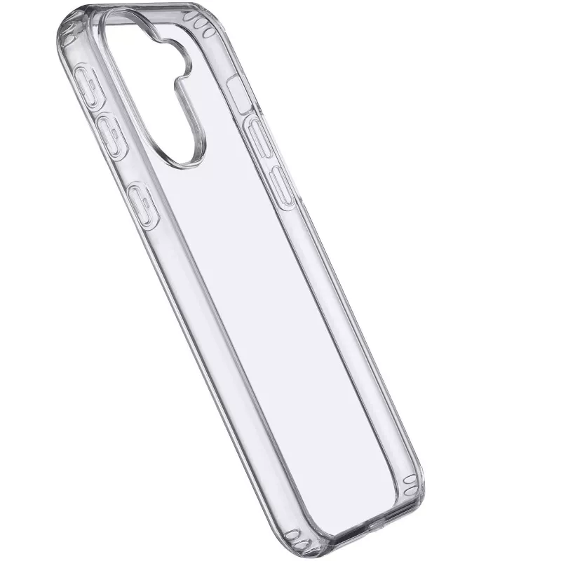 Cellularline Clear Protect – Galaxy A36/A56 kõva ümbris kummist servadega
