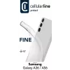 Cover Cellularline FINECGALA36T Samsung Galaxy A36/A56 jaoks Läbipaistev