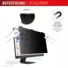 Displex PRIVACY SAFE eemaldatav 2-suunaline privaatsusfilter lauaarvuti monitorile 27 inch (16:10)