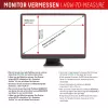 Displex PRIVACY SAFE eemaldatav 2-suunaline privaatsusfilter lauaarvuti monitorile 27 inch (16:10)