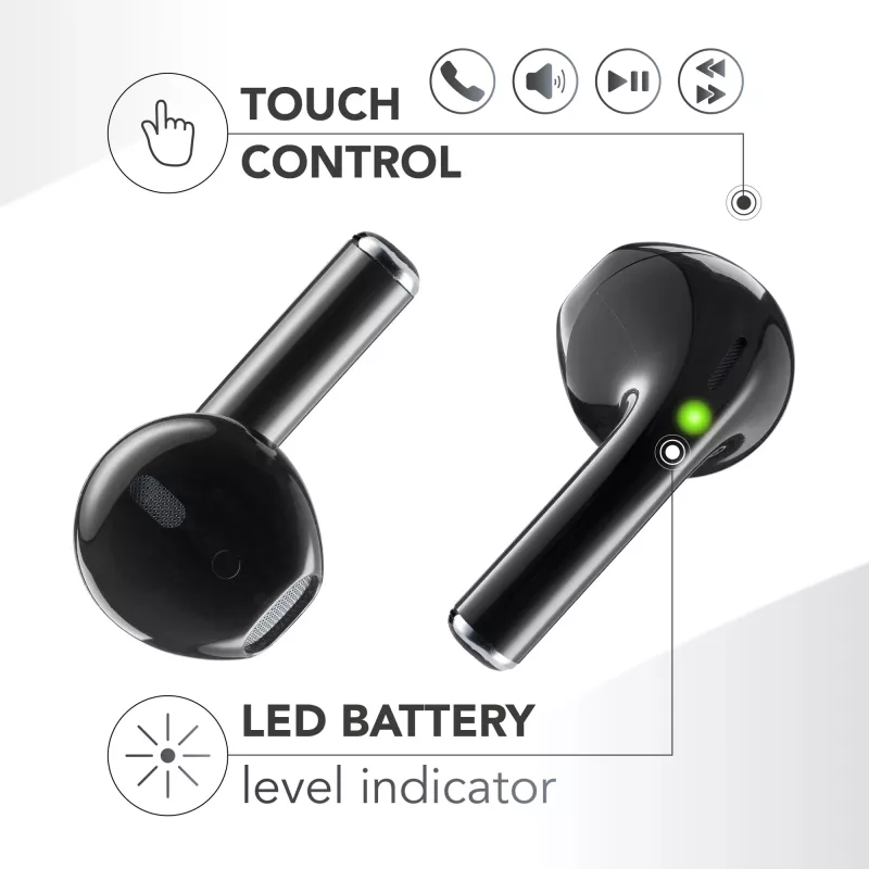 Music Sound SPARK Auricolare TWS koos LED-ekraaniga