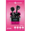 Music Sound SPARK kõrvaklapid TWS LED-ekraaniga, True Wireless Stereo (TWS), kõned/muusika, 66 g, peakomplekt, roosa