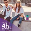 Mono kaasaskantav kõlar Music Sound vertikaalne kõlar violetne
