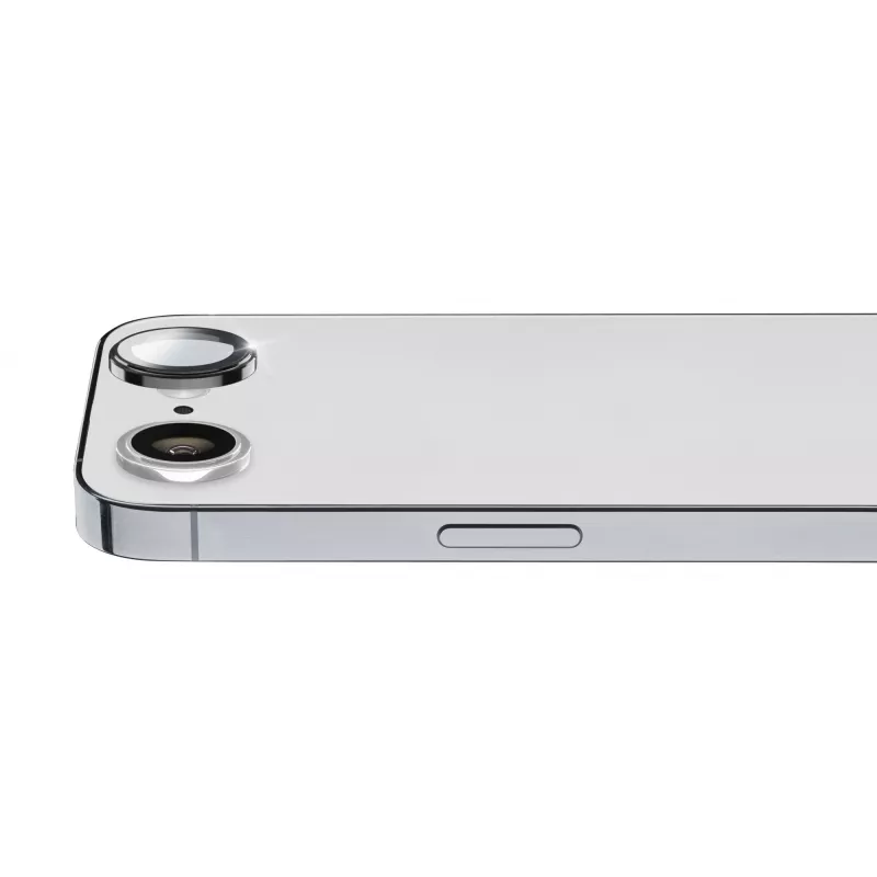 Ekraani- ja kaameraobjektiivi kaitsekile Cellularline CAMERARINGIPHSE4 iPhone SE 2025 jaoks Kriimustuskindel Läbipaistev