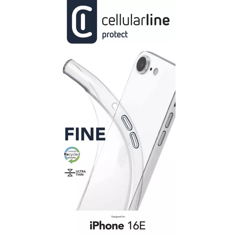 Katte Cellularline FINECIPHSE4T läbipaistev iPhone SE 6.1 tolli jaoks