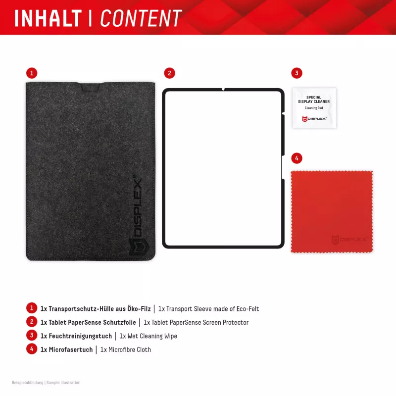 Displex TABLET PAPERSENSE iPad Pro 13'' (2024)/Air 13'' (2025/2024) jaoks, eemaldatav kirjutus- või joonistuskile paberitundega