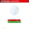 Displex 9H klaas Garmin fenix E/fenix 8 (51 mm), 2 tk, üliõhuke, raamita, sõrmejäljevastane, toodetud Saksamaal