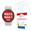 Displex 9H Glass Galaxy Watch 7/6 (44mm), 2-Pack, Ultra-Thin, Borderless, Anti-Smudge, Made in Germany