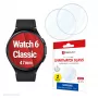 Displex 9H klaas Galaxy Watch 6 Classic (47mm), 2-pakk, üliõhuke, raamita, plekivastane, valmistatud Saksamaal