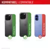 Displex Premium kaamera läätseklaas, iPhone 16 Pro/16 Pro Max, 10H, üksikud rõngad, DLC, läbipaistev, kiirkinnitus