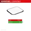 Ekraanikaitse Displex Unbreakable Full Cover Smart Glass Apple Watch 11/10 (42mm), 2 tk, üliõhuke, servast servani, Eco Mount