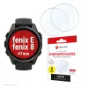 Ekraanikaitseklaas Compulocks Displex 9H Garmin fenix 8 / fenix E (47 mm) — 2 tk, üliõhuke, raamita, sõrmejäljevastane