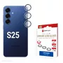 Displex Premium Camera Lens Glass, Samsung Galaxy S25, 10H, Single Rings, DLC, transparent, Quick Mount