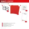 Displex Full Cover Camera Lens Glass iPhone 16/16 Plus/17, 10H, täiskaamera kaitsja, kiirkinnitus, 2 tk