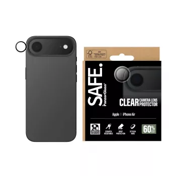 Kaamera objektiivi kaitseklaas PanzerGlass SAFE. iPhone 17 Air jaoks, kriimustus- ja löögikindel, läbipaistev