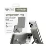 Akupank PanzerGlass empower by empower Bank w. Spin Stand 5000mAh titaan