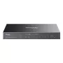 TP-Link Omada ES210GP võrgukommutaator Hallatav L2 Gigabit Ethernet (10/100/1000) Power over Ethernet (PoE) DIN-liist Must
